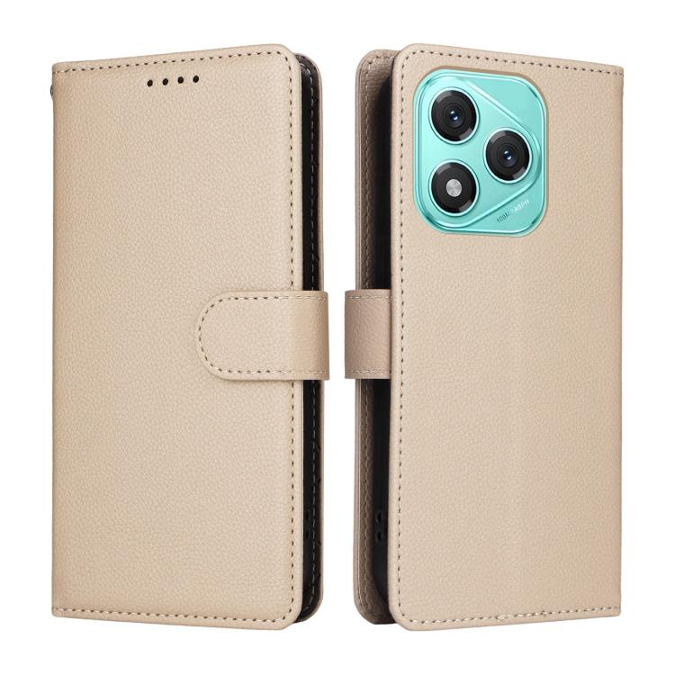 For Honor 400 Lite Global Litchi Texture RFID Blocking 3-Card Wallet Leather Phone Case