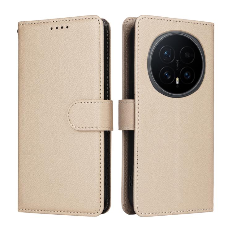 For Honor Magic8 Litchi Texture RFID Blocking 3-Card Wallet Leather Phone Case