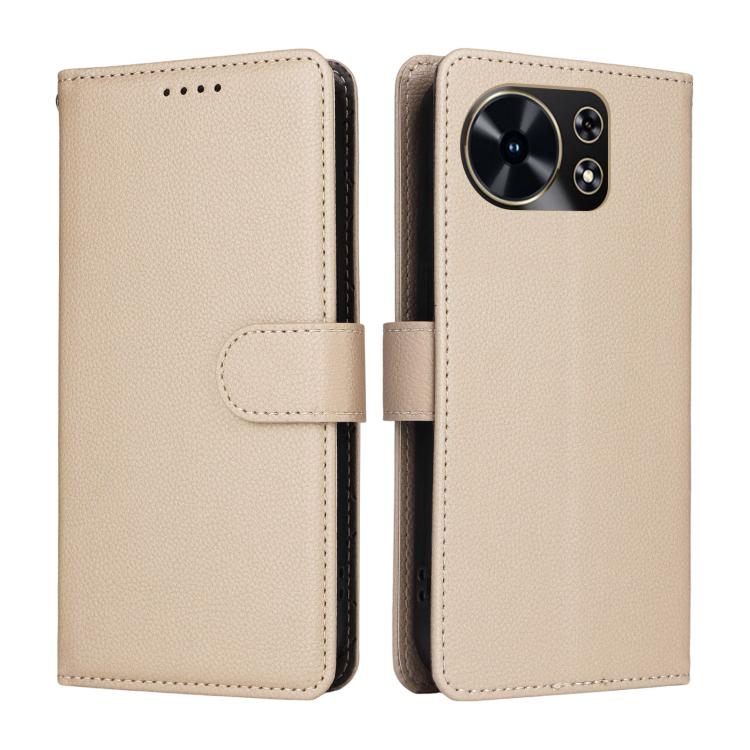 For Huawei Maimang 40 5G Litchi Texture RFID Blocking 3-Card Wallet Leather Phone Case