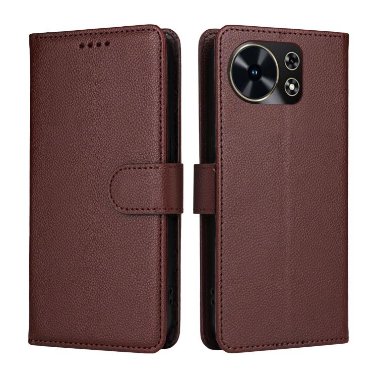 For Huawei Maimang 40 5G Litchi Texture RFID Blocking 3-Card Wallet Leather Phone Case