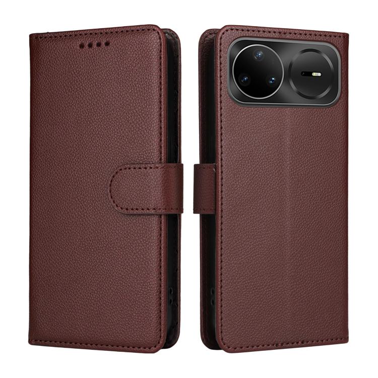 For Huawei nova 15 Pro / nova 15 Ultra Litchi Texture RFID Blocking 3-Card Wallet Leather Phone Case