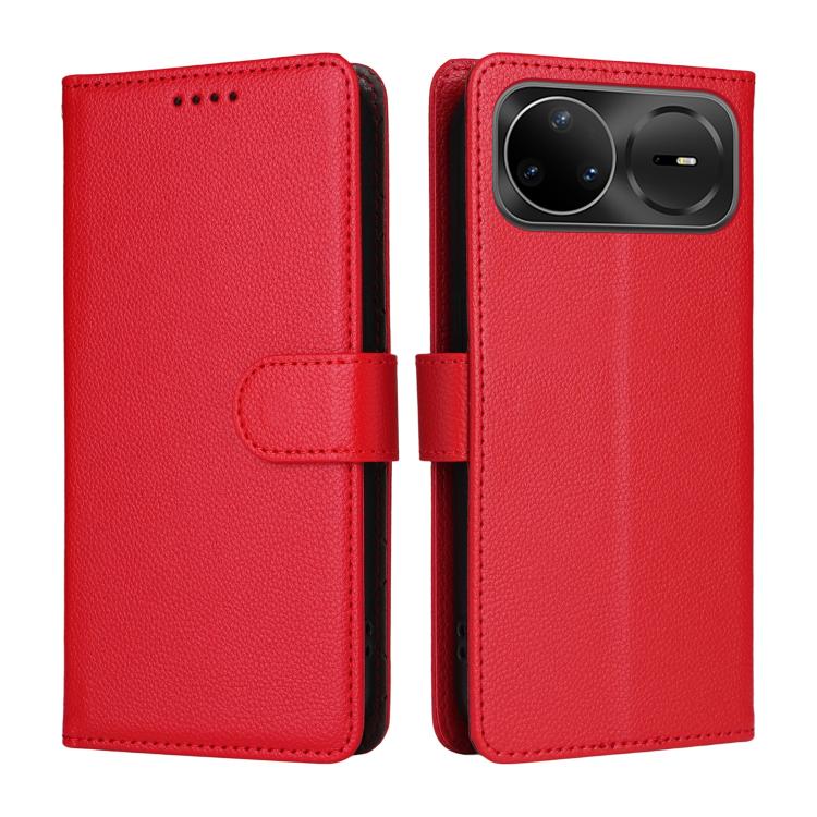 For Huawei nova 15 Pro / nova 15 Ultra Litchi Texture RFID Blocking 3-Card Wallet Leather Phone Case