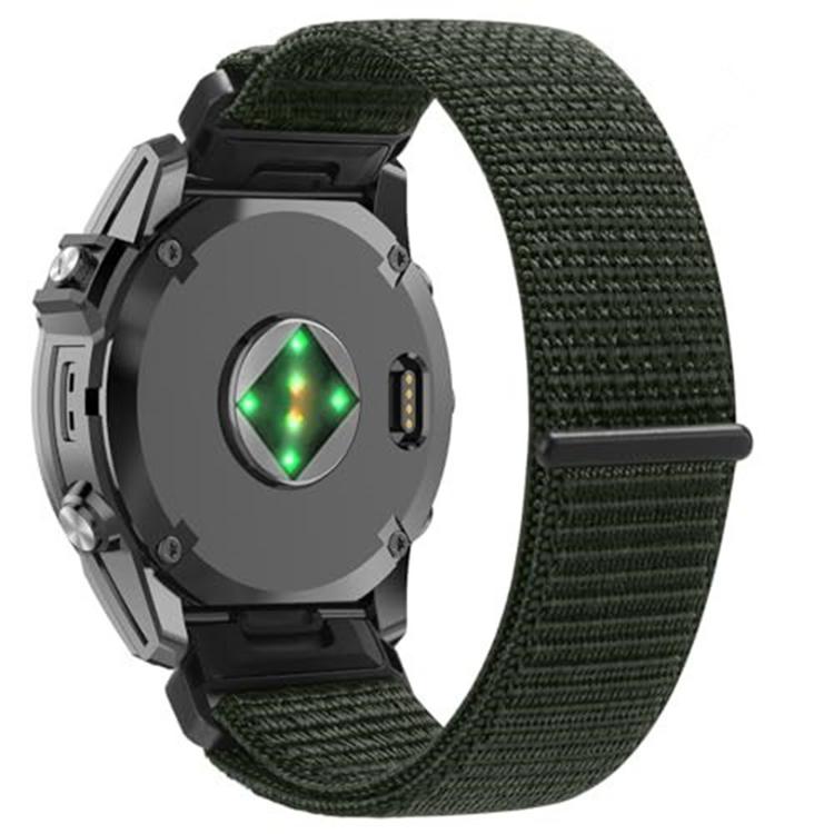 For Garmin 20mm Nylon Hook and Loop Fastener Quick Release Watch Band