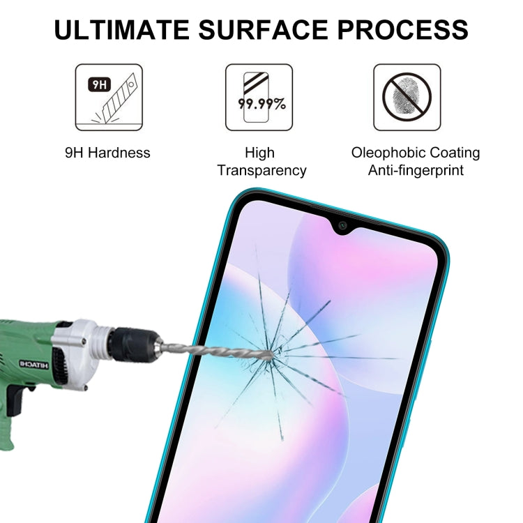 For Xiaomi Redmi 9i Full Glue Full Screen Tempered Glass Film