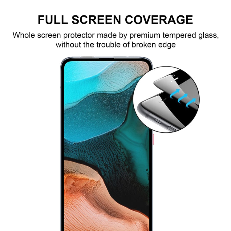 For Xiaomi Redmi K30 Pro Zoom Full Glue Full Screen Tempered Glass Film