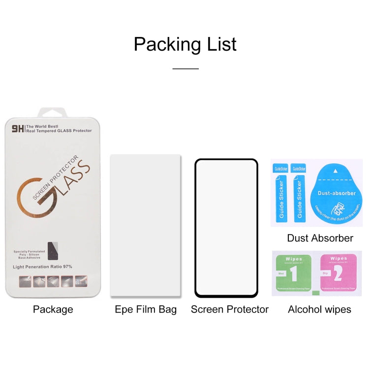 For Xiaomi Redmi K30 Pro Zoom Full Glue Full Screen Tempered Glass Film