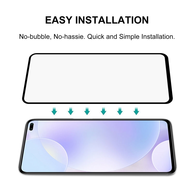 For Xiaomi Redmi K30i 5G Full Glue Full Screen Tempered Glass Film