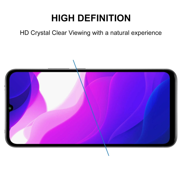 For Xiaomi Mi 10 Lite Zoom Full Glue Full Screen Tempered Glass Film