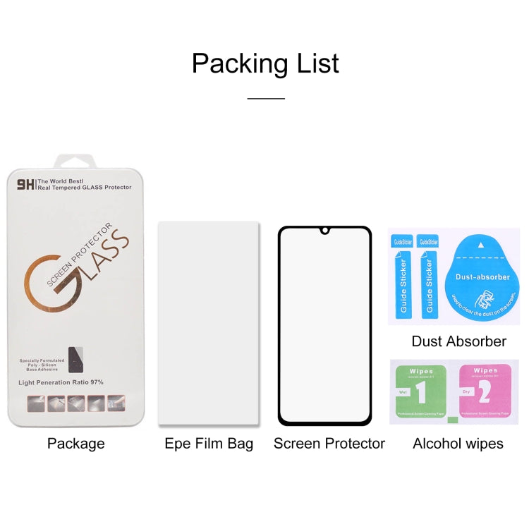 For Xiaomi Mi 9 Pro 5G Full Glue Full Screen Tempered Glass Film