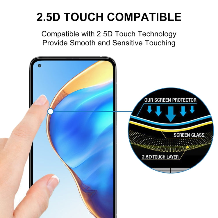 For Xiaomi Mi 10T Pro Full Glue Full Screen Tempered Glass Film