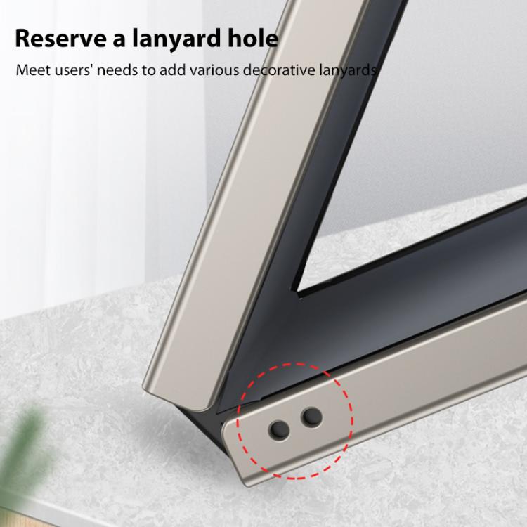 For Samsung Galaxy Z Flip7 5G GKK Integrated Ultra-thin Full Cover Wristband Phone Case with Rotating Bracket