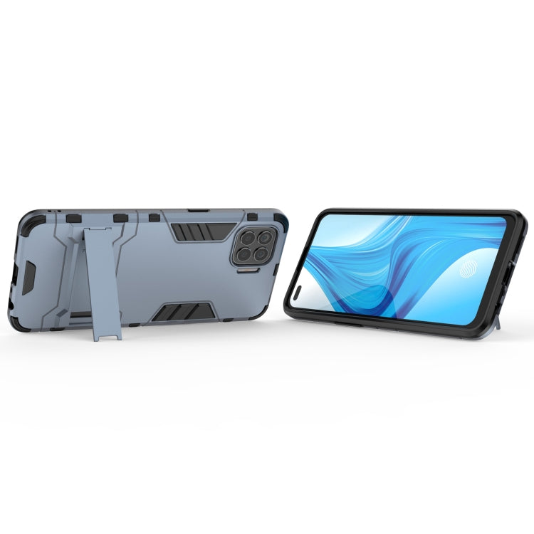 For OPPO F17 Pro PC + TPU Shockproof Protective Case with Holder