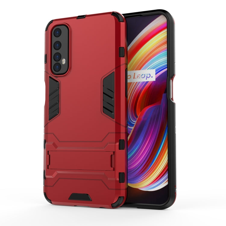 For OPPO Realme 7 PC + TPU Shockproof Protective Case with Holder