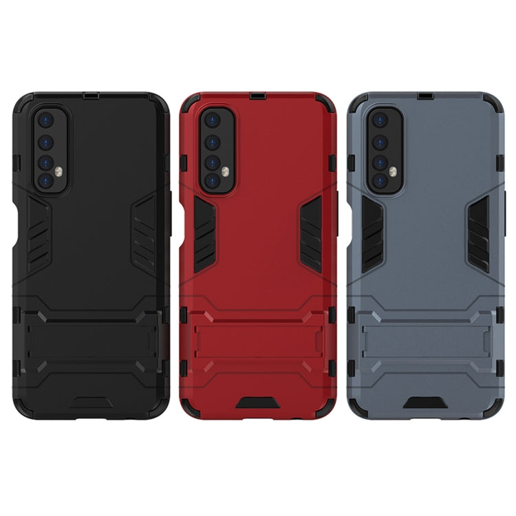 For OPPO Realme 7 PC + TPU Shockproof Protective Case with Holder