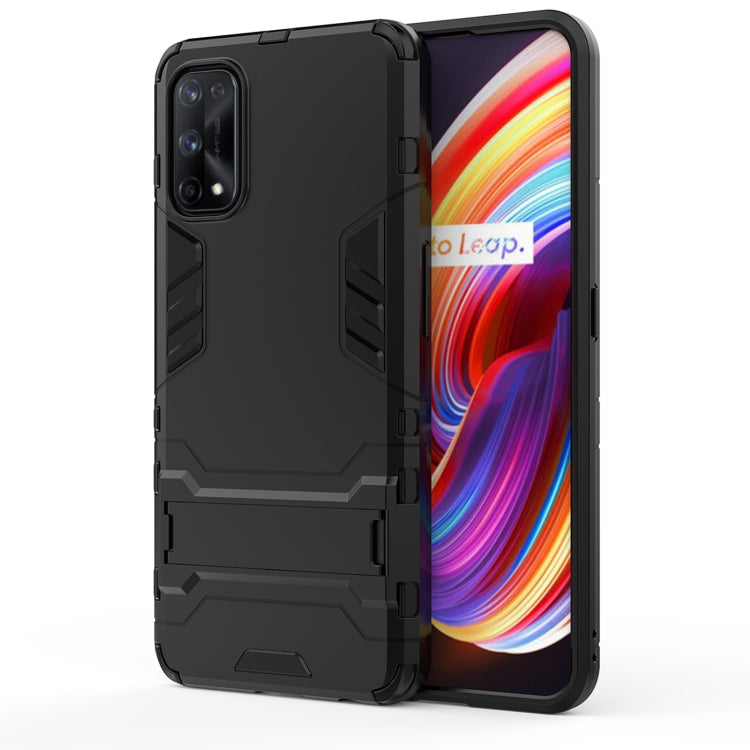 For OPPO Realme 7 Pro PC + TPU Shockproof Protective Case with Holder