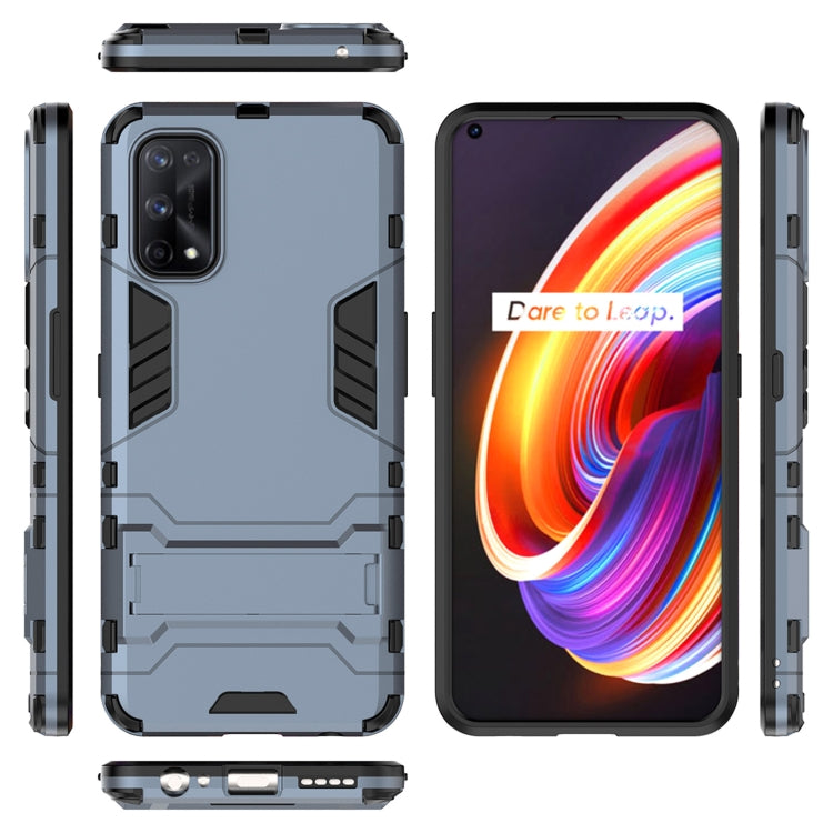 For OPPO Realme 7 Pro PC + TPU Shockproof Protective Case with Holder