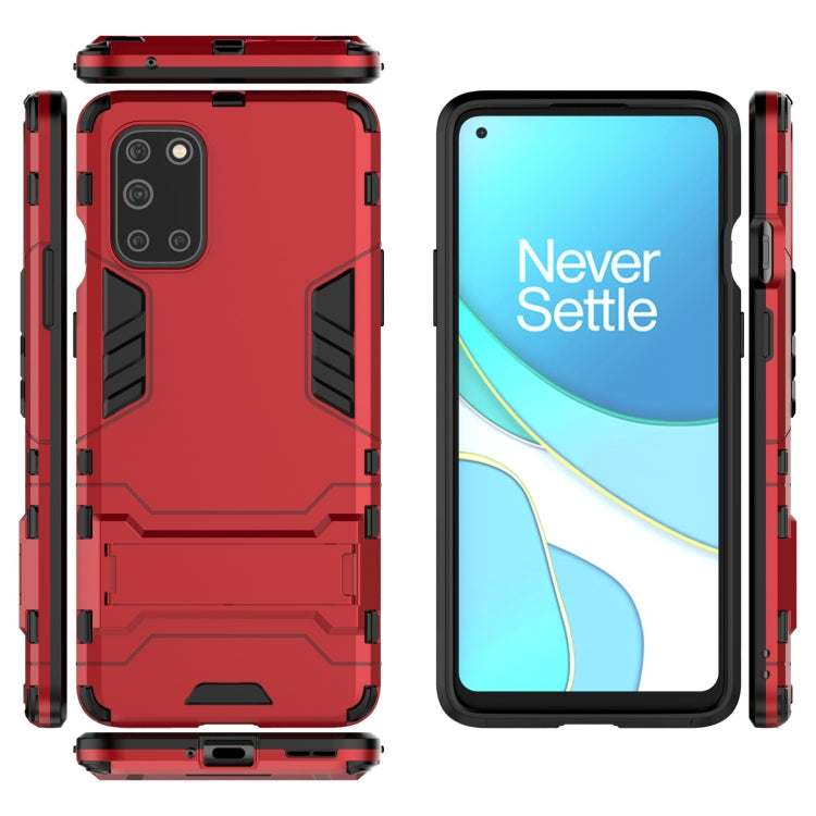 For OnePlus 8T PC + TPU Shockproof Protective Case with Holder