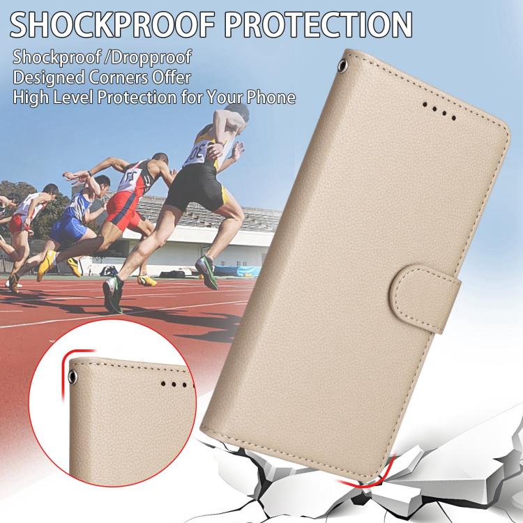 For Redmi Note 15 Pro+ 5G Global 163.3mm Litchi Texture RFID Blocking 3-Card Wallet Leather Phone Case
