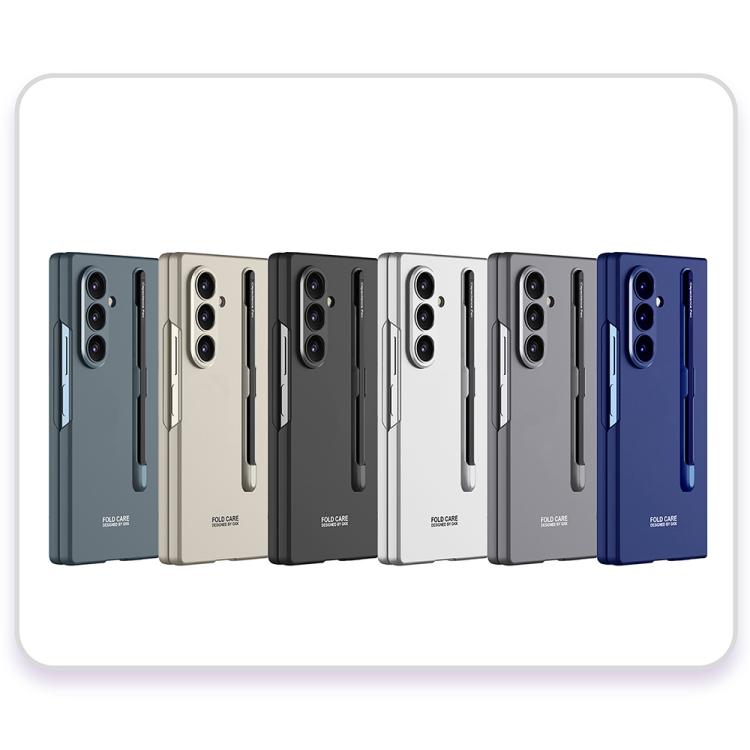 For Samsung Galaxy Z Fold7 5G GKK Integrated Ultra-thin Full Cover Phone Case with Pen Slot, Not Included Pen