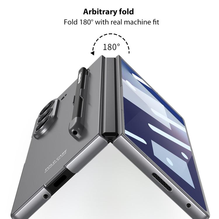 For Samsung Galaxy Z Fold7 5G GKK Integrated Ultra-thin Full Cover Phone Case with Pen Slot, Not Included Pen