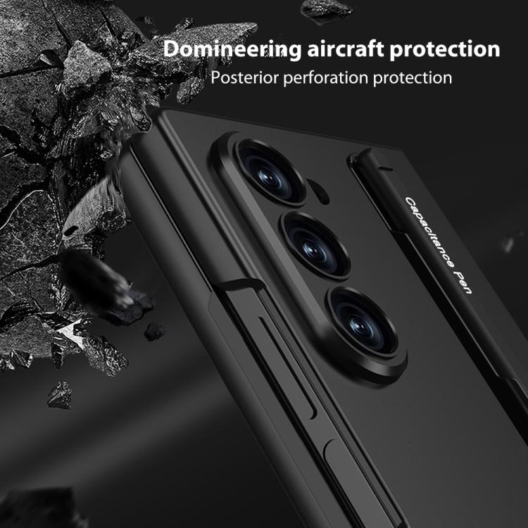 For Samsung Galaxy Z Fold7 5G GKK Integrated Ultra-thin Full Cover Phone Case with Pen Slot, Not Included Pen
