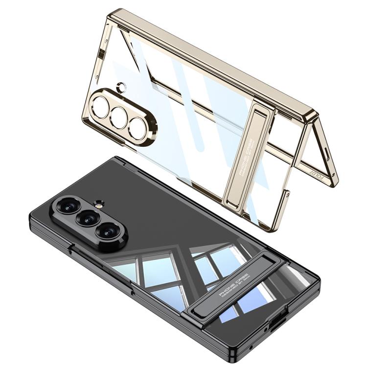 For Samsung Galaxy Z Fold7 5G GKK Integrated Triumph Phantom Magnetic Phone Case with Holder
