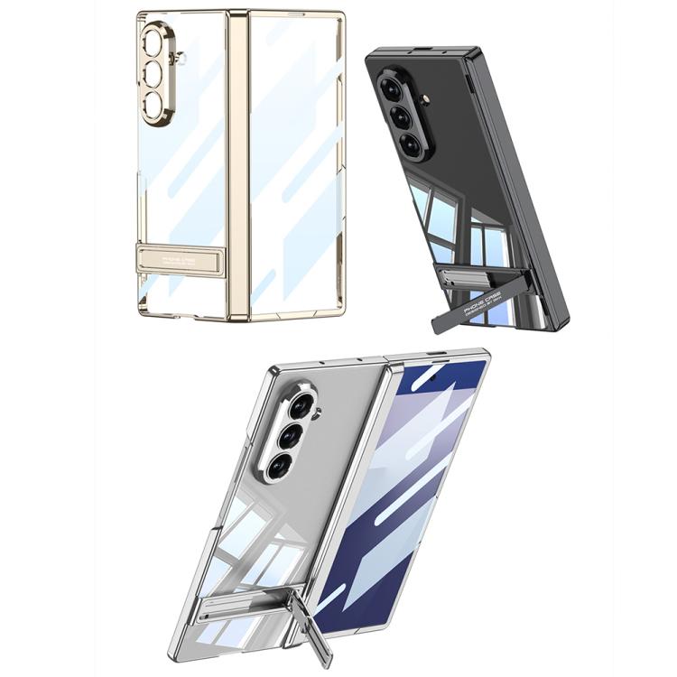 For Samsung Galaxy Z Fold7 5G GKK Integrated Triumph Phantom Magnetic Phone Case with Holder