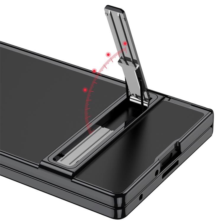 For Samsung Galaxy Z Fold7 5G GKK Integrated Triumph Phantom Magnetic Phone Case with Holder