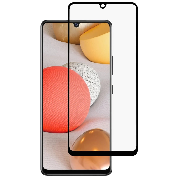 For Samsung Galaxy A42 5G Full Glue Full Screen Tempered Glass Film