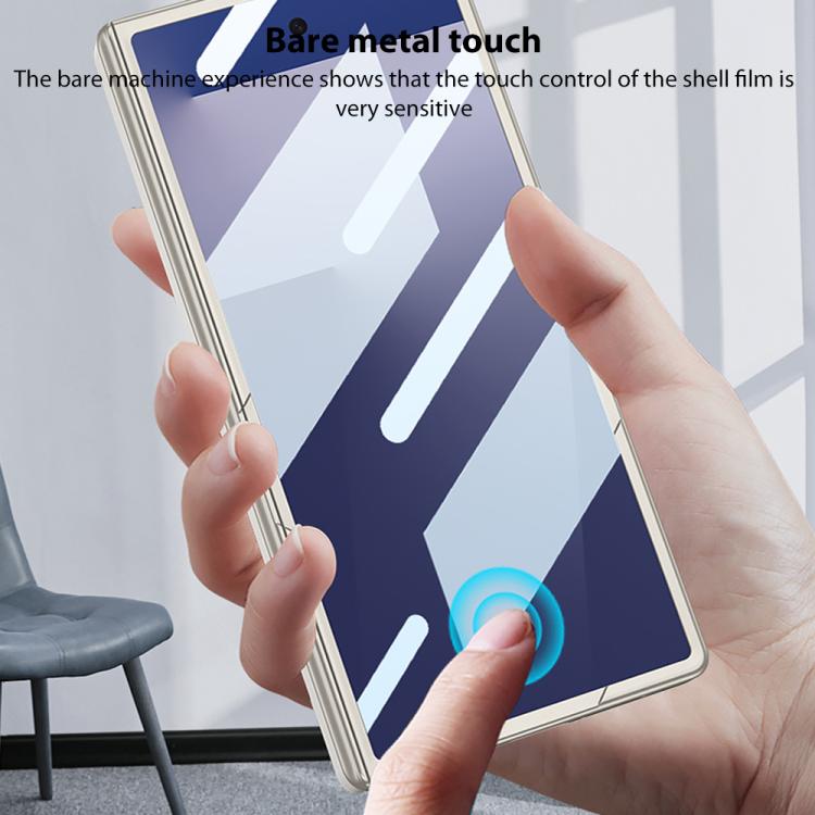 For Samsung Galaxy Z Fold7 5G GKK Integrated Magnetic Folding Hinge Full Cover Phone Case