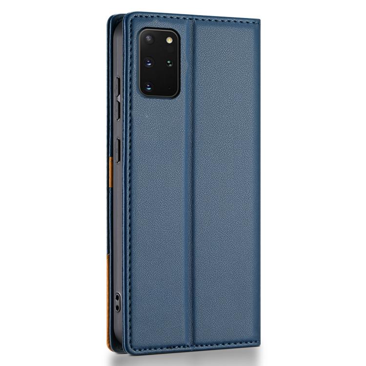 For Samsung Galaxy S20 FE N.BEKUS P3 RFID Stitching Magnetic Flip Leather Phone Case