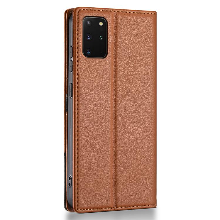 For Samsung Galaxy S20 FE N.BEKUS P3 RFID Stitching Magnetic Flip Leather Phone Case