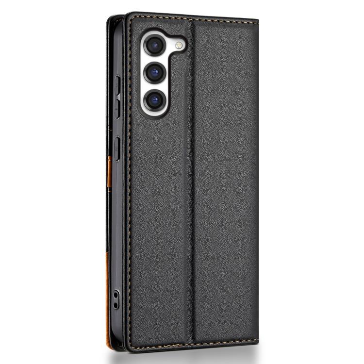 For Samsung Galaxy S23+ 5G N.BEKUS P3 RFID Stitching Magnetic Flip Leather Phone Case