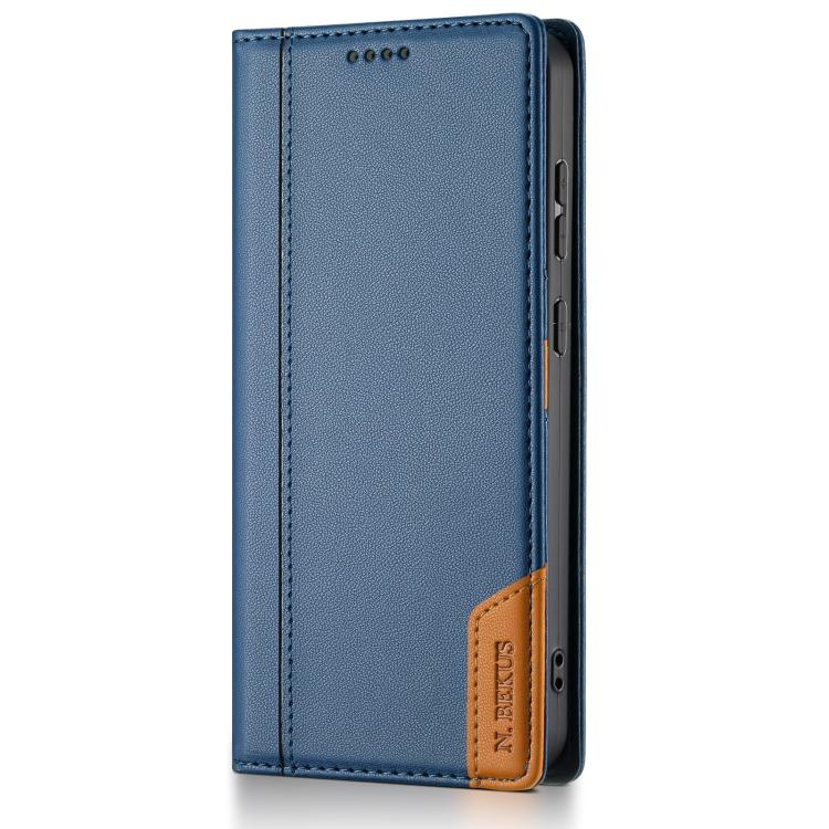 For Samsung Galaxy S23+ 5G N.BEKUS P3 RFID Stitching Magnetic Flip Leather Phone Case
