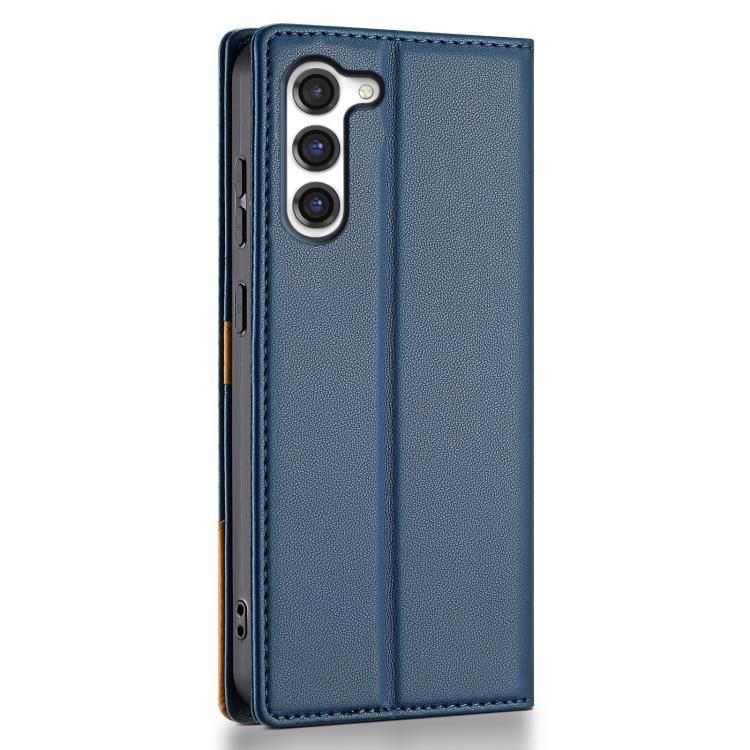 For Samsung Galaxy S23+ 5G N.BEKUS P3 RFID Stitching Magnetic Flip Leather Phone Case