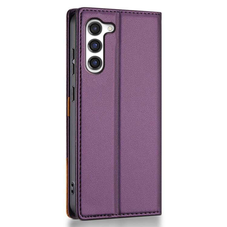 For Samsung Galaxy S23+ 5G N.BEKUS P3 RFID Stitching Magnetic Flip Leather Phone Case