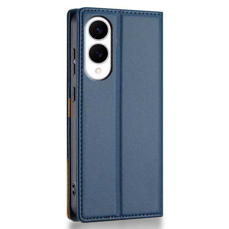 For Samsung Galaxy S25 Edge 5G N.BEKUS P3 RFID Stitching Magnetic Flip Leather Phone Case