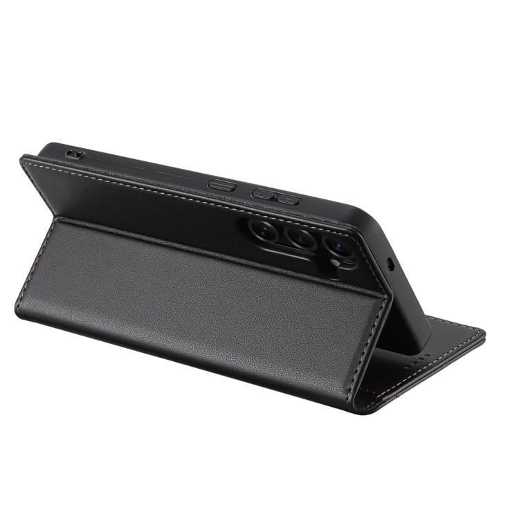 For Samsung Galaxy S24 5G N.BEKUS P3 RFID Stitching Magnetic Flip Leather Phone Case