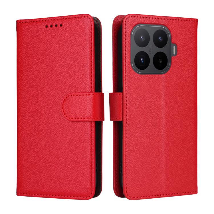 For Xiaomi 17T 5G Litchi Texture RFID Blocking 3-Card Wallet Leather Phone Case