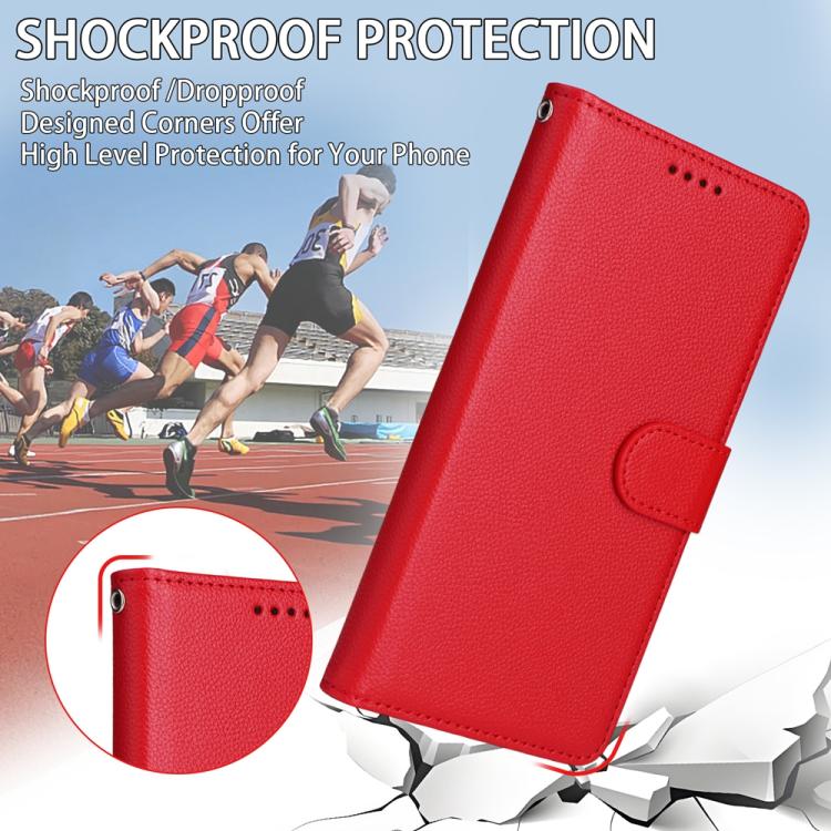For Xiaomi 17T Pro 5G Litchi Texture RFID Blocking 3-Card Wallet Leather Phone Case
