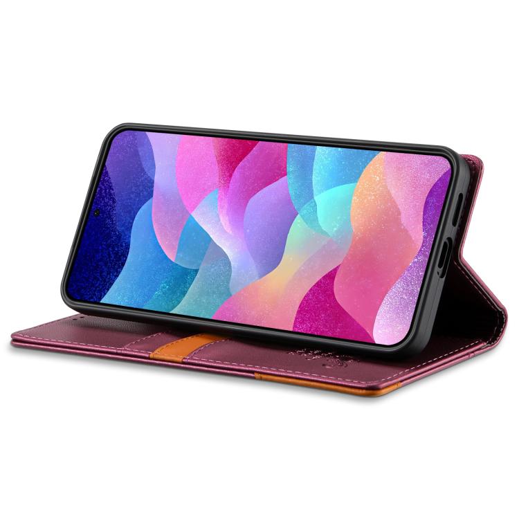 For Samsung Galaxy A53 5G N.BEKUS P3 RFID Stitching Magnetic Flip Leather Phone Case
