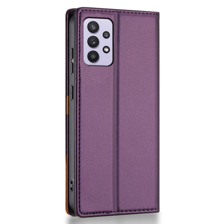 For Samsung Galaxy A33 5G N.BEKUS P3 RFID Stitching Magnetic Flip Leather Phone Case