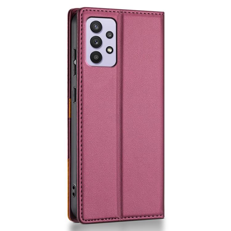 For Samsung Galaxy A33 5G N.BEKUS P3 RFID Stitching Magnetic Flip Leather Phone Case