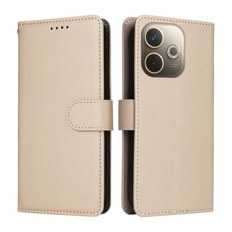 For OPPO A5 Pro 5G / 4G / A5 Energy 5G Litchi Texture RFID Blocking 3-Card Wallet Leather Phone Case