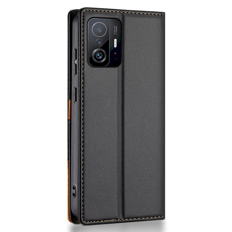 For Xiaomi 11T / 11T Pro N.BEKUS P3 RFID Stitching Magnetic Flip Leather Phone Case
