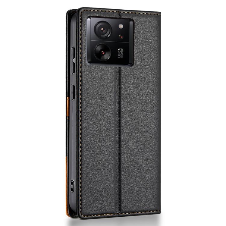 For Xiaomi 13T / 13T Pro N.BEKUS P3 RFID Stitching Magnetic Flip Leather Phone Case