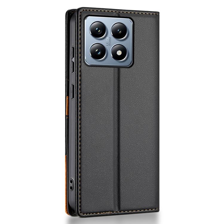 For Xiaomi 14T 5G N.BEKUS P3 RFID Stitching Magnetic Flip Leather Phone Case