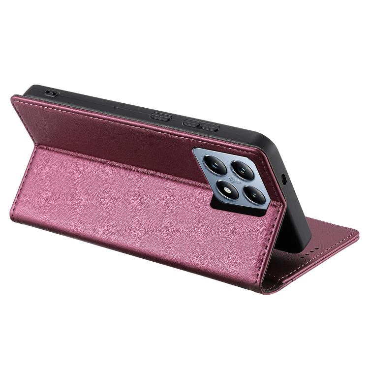 For Xiaomi 14T 5G N.BEKUS P3 RFID Stitching Magnetic Flip Leather Phone Case