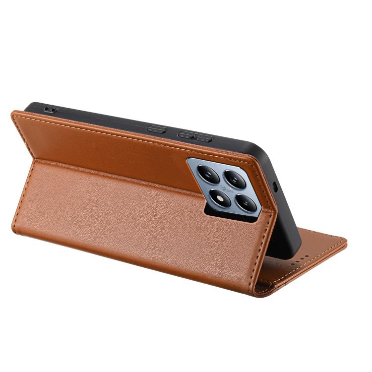 For Xiaomi 14T 5G N.BEKUS P3 RFID Stitching Magnetic Flip Leather Phone Case