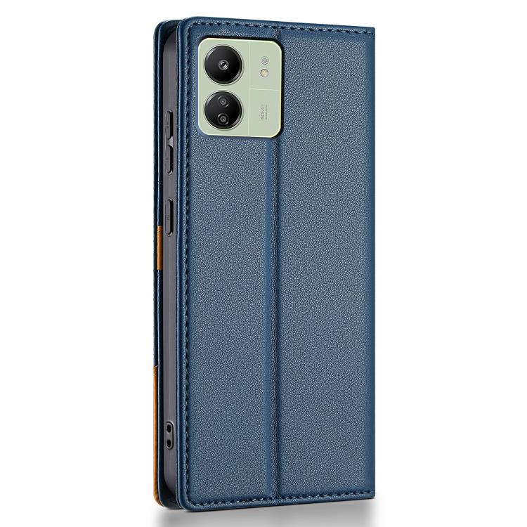 For Redmi 13C 4G / 5G / Poco C65 N.BEKUS P3 RFID Stitching Magnetic Flip Leather Phone Case